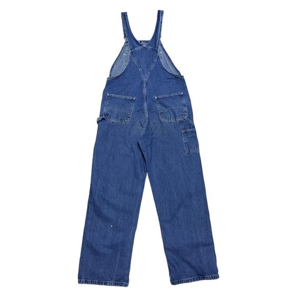 Carhartt Vintage 90s Y2K Denim Jean Work Overalls - Mens 36 x 32 - Picture 4 of 6